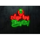 Neón Led "Aquí hay tomate"lightsandwires