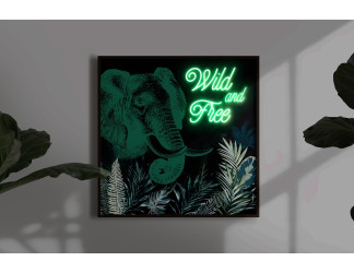 cuadros con luz, lightsandwires