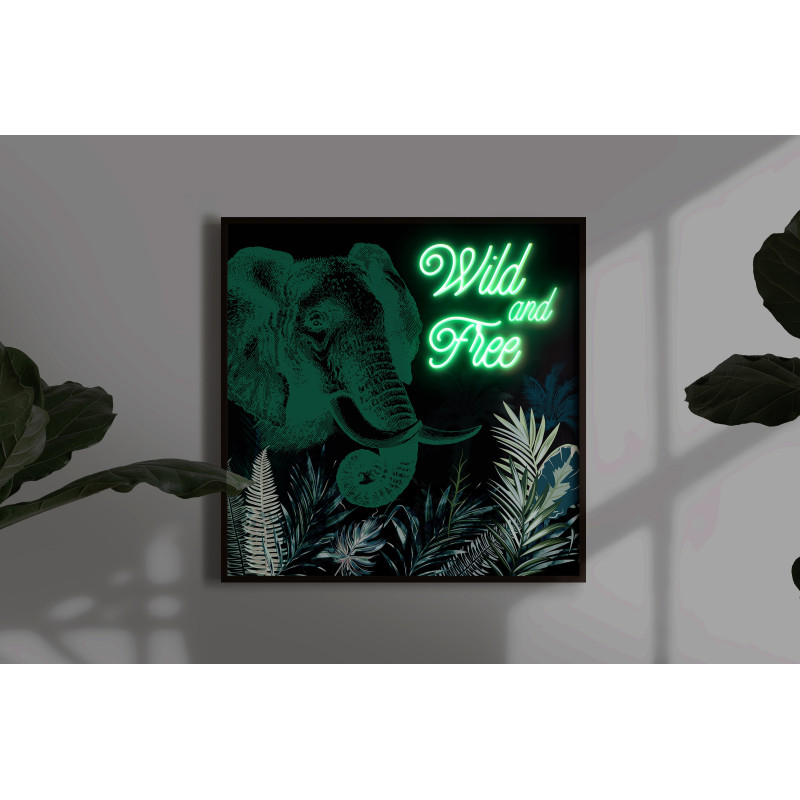 cuadros con luz, lightsandwires