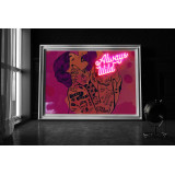 Cuadro decorativo-Neon Art "Siempre Salvajes"
