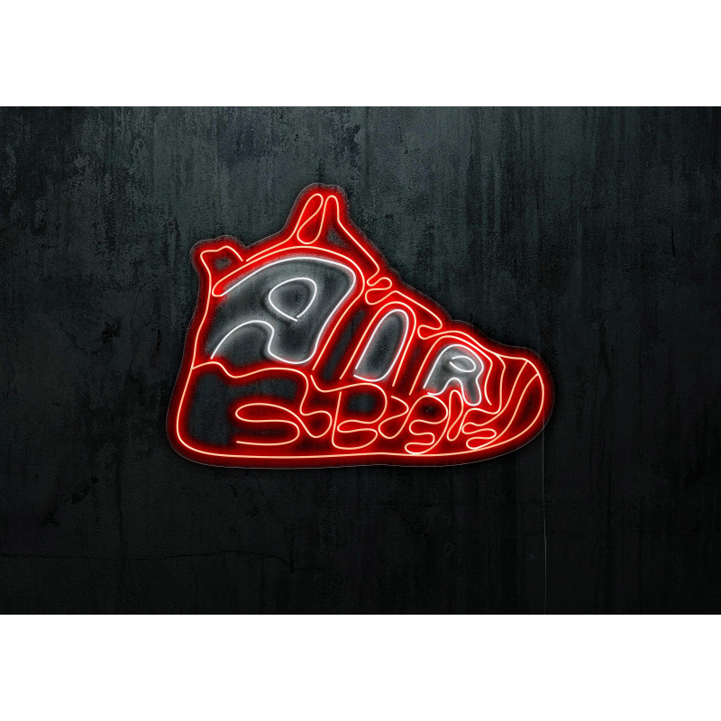 rotulo con tira de neon led Flex