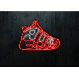 rotulo con tira de neon led Flex