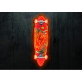 Neón Art " Skateboard Rayo"
