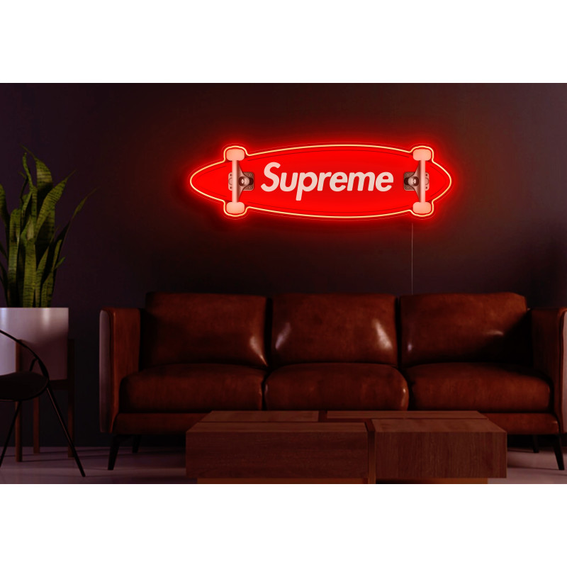 Neón art "Skateboard Supreme"