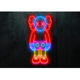 Rotulo neon led Flex con iluminación de diferentes colores