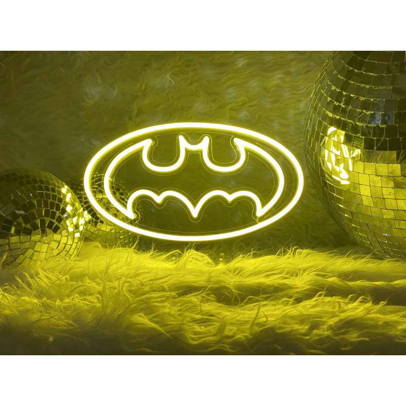 Lámpara de neon led Batman