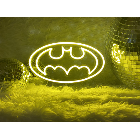 Lámpara de neon led Batman