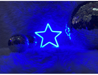 lampara de neón led personalizado con base de metacrilato.