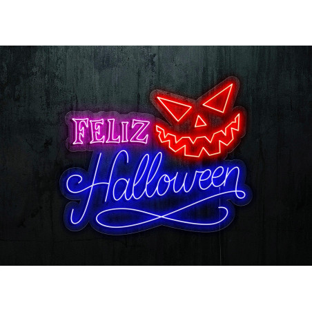 Neón led "HALLOWEEN MÁSCARA"