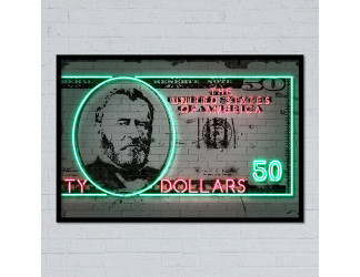 Neón Art "Dollar Fifty"