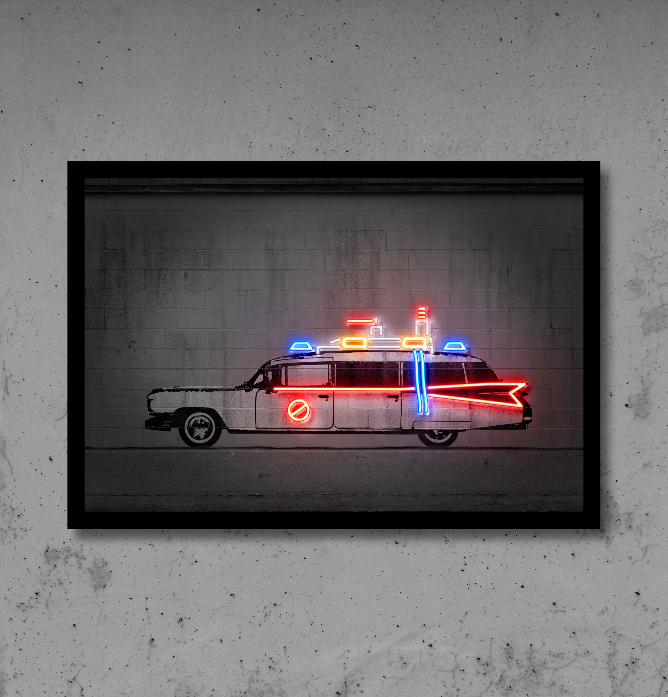 Neón Art "Car Gosht Busters" Neón Art "Car Gosht Busters"