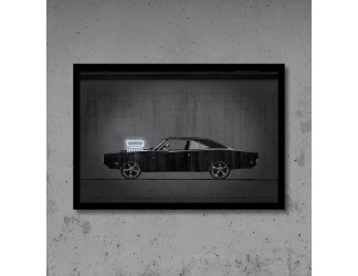 Neón led "CAR DOGGE CHANGER"