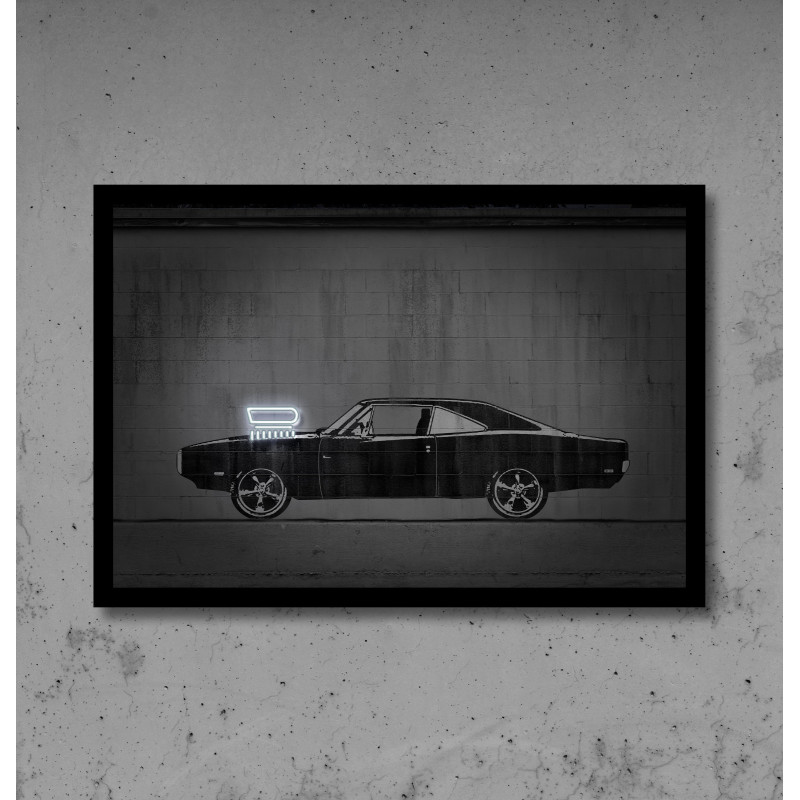 Neón led "CAR DOGGE CHANGER"