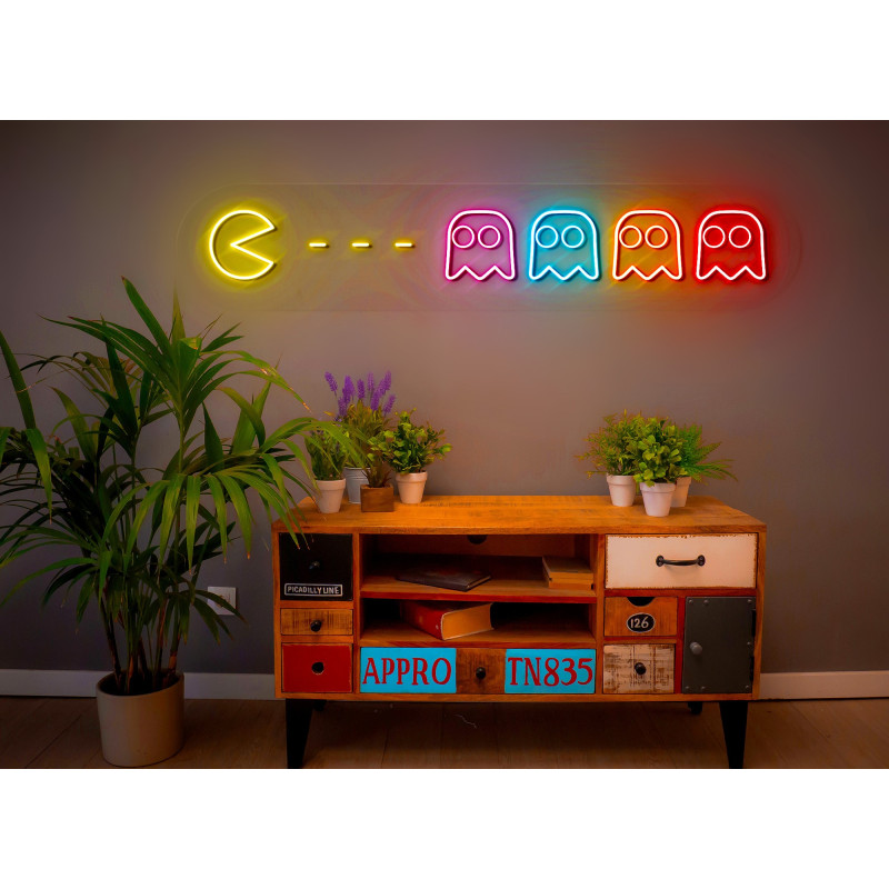 comecocos neon led lightsandwires
