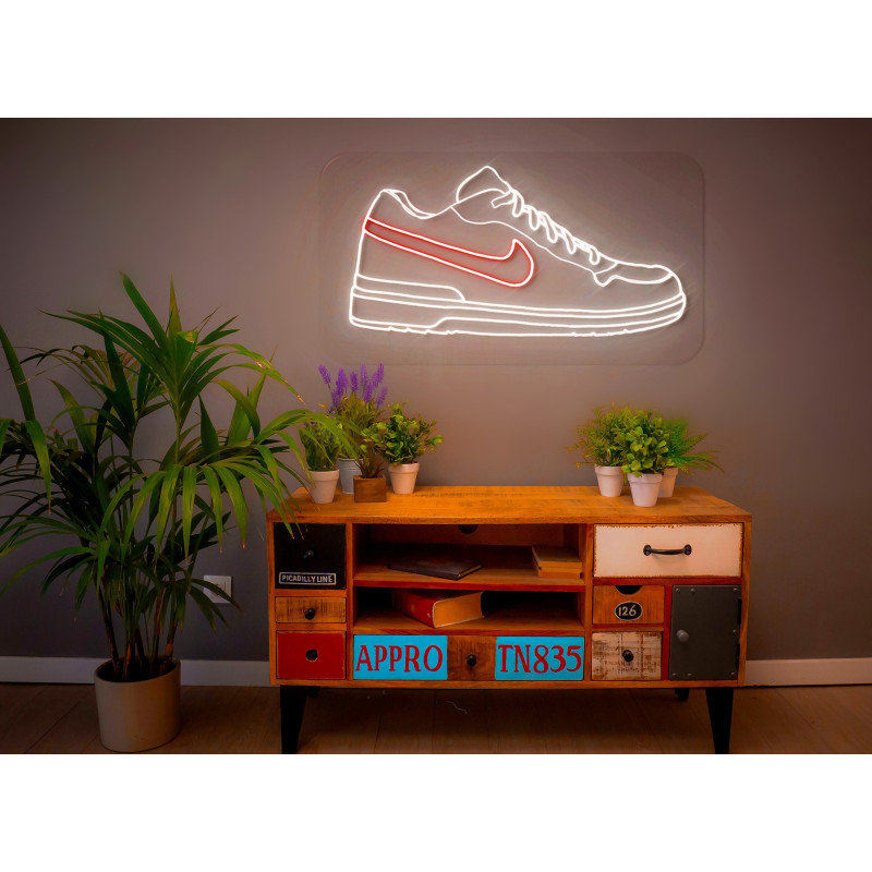 neon led zapas nike, lightsandwires