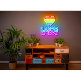neon led love is love lightsandwires