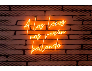 cartel luminoso