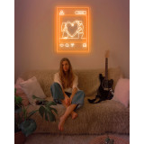 Neón Led "Love Instagram"LIGHTSANDWIRES