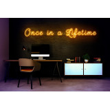 NEON LED ONCE IN A LIFTEME, LIGHTSANDWIRES