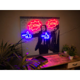 cuadros neon led pulp fiction