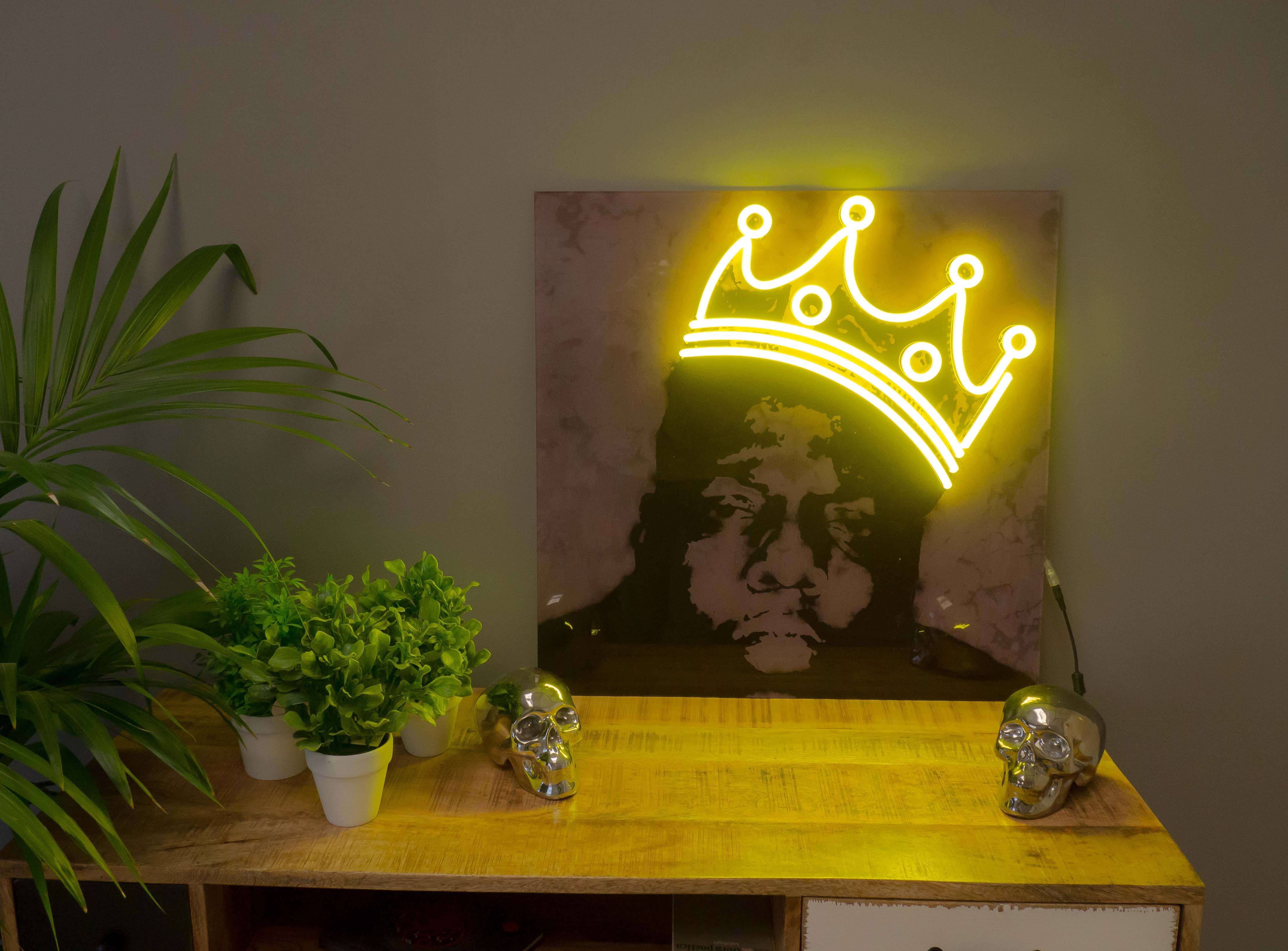 Neón Art "Notorius B.I.G "