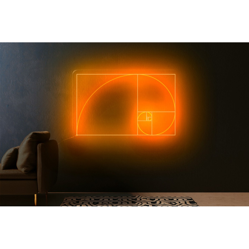 Neón Led "Sucesión de Fibonacci"LIGHTSANDWIRES