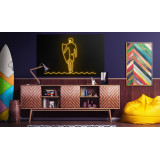 neon led surfista, lightsandwires