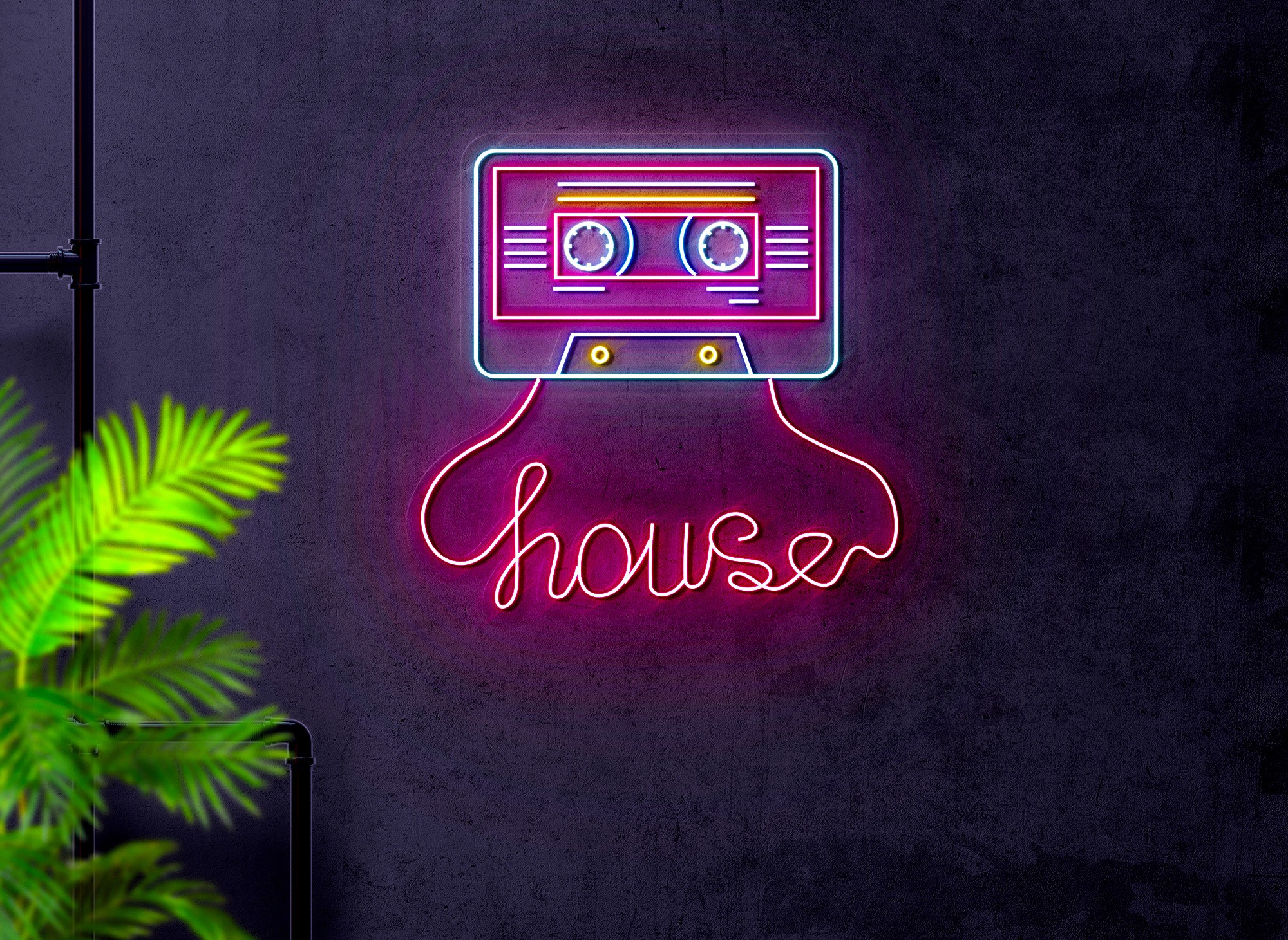 Carteles de Neón Led - Luces de neón "House"