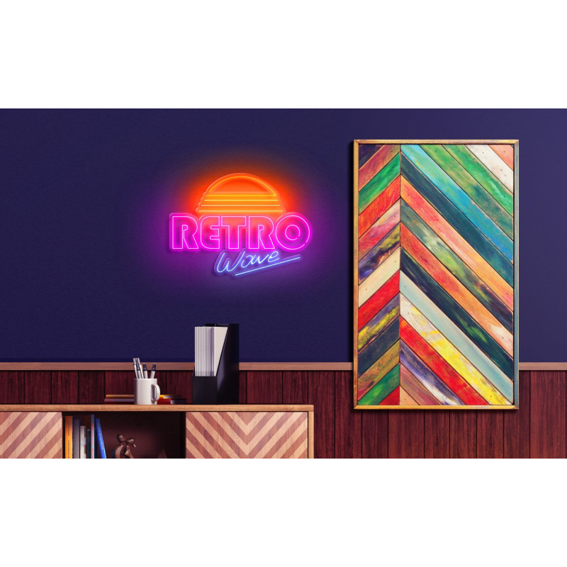 Neon led retro wave Lightsandwires