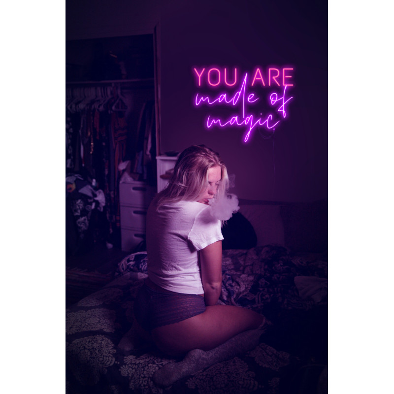 neon led you are made of magic lightsandwires