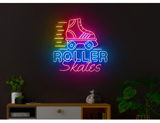 neon led patines roller lightsandwires