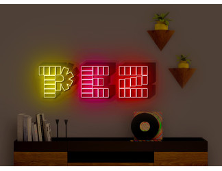 neon les pez lightsandwires
