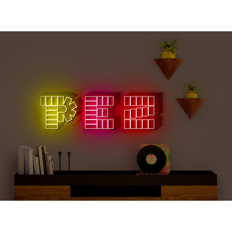 neon les pez lightsandwires