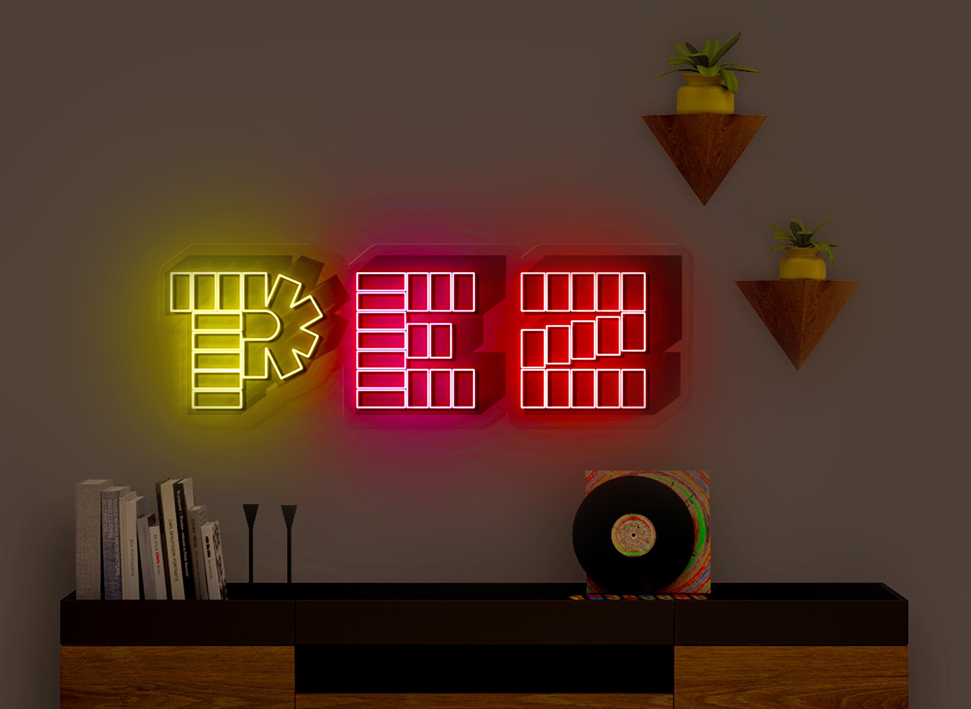 neon les pez lightsandwires