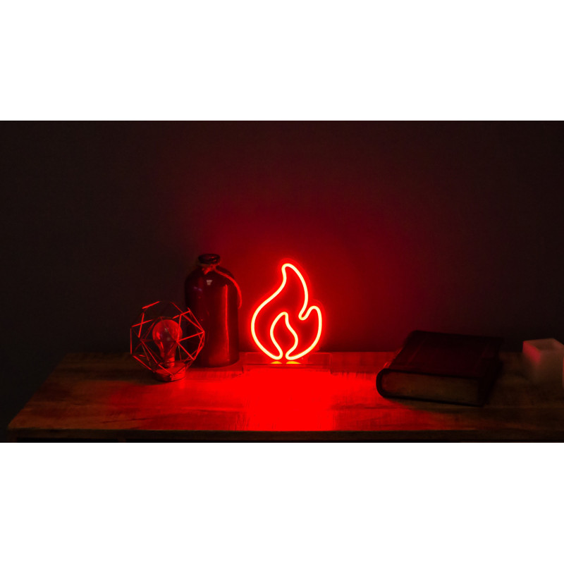 neon led fuego