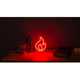 neon led fuego