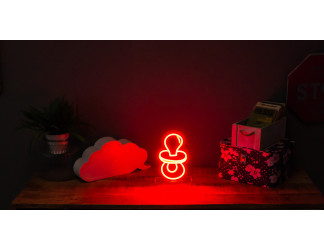 neon led chupete