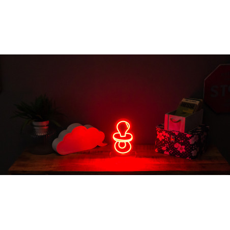 neon led chupete