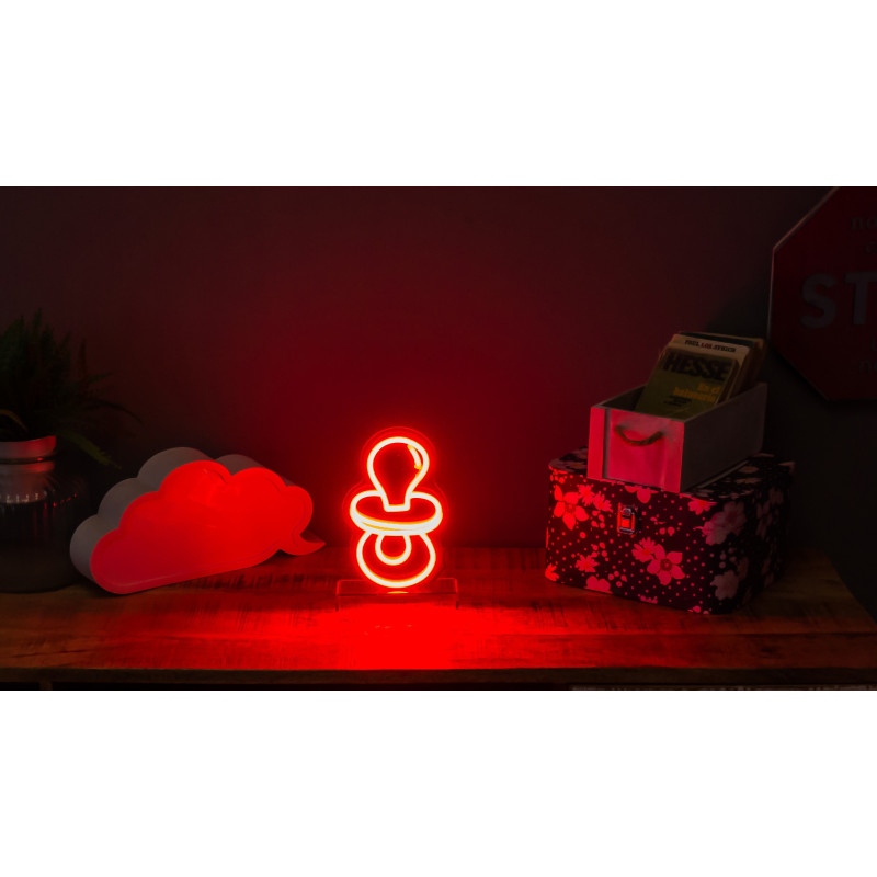 neon led chupete