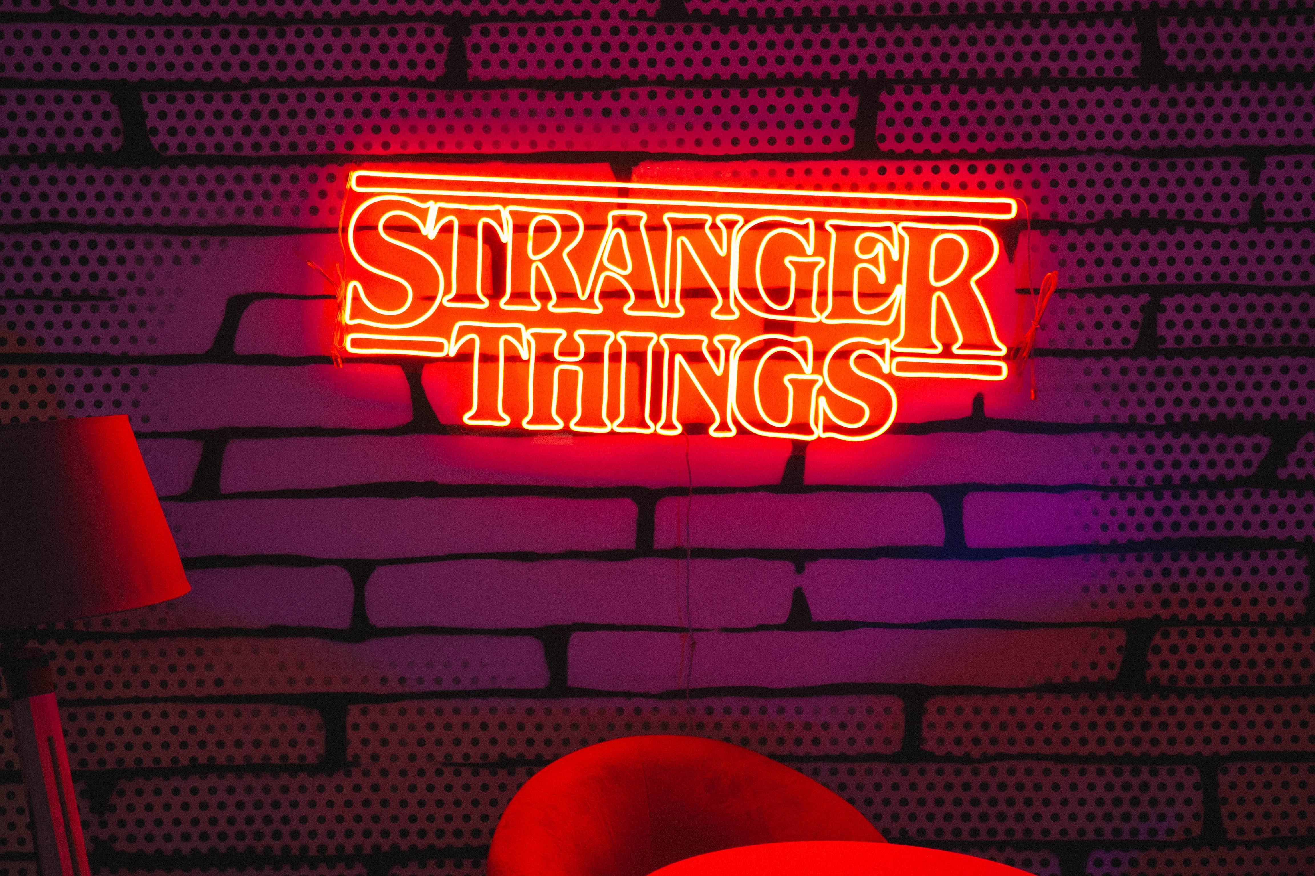 stranger thinks neon led