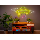 Carteles de Neón Led - Luces de neón "Ovni abducido"
