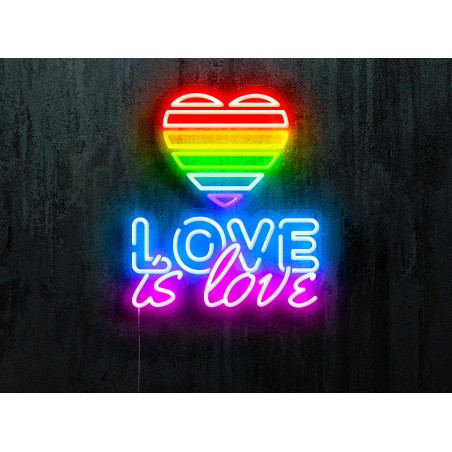 neon led love is love lightsandwires