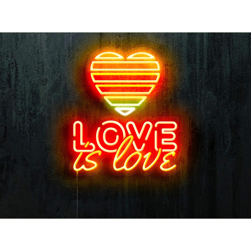 neon led love is love lightsandwires