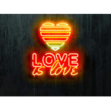 neon led love is love lightsandwires