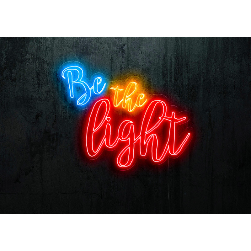 NEON LED BE THE LIGHT , lightsandwires