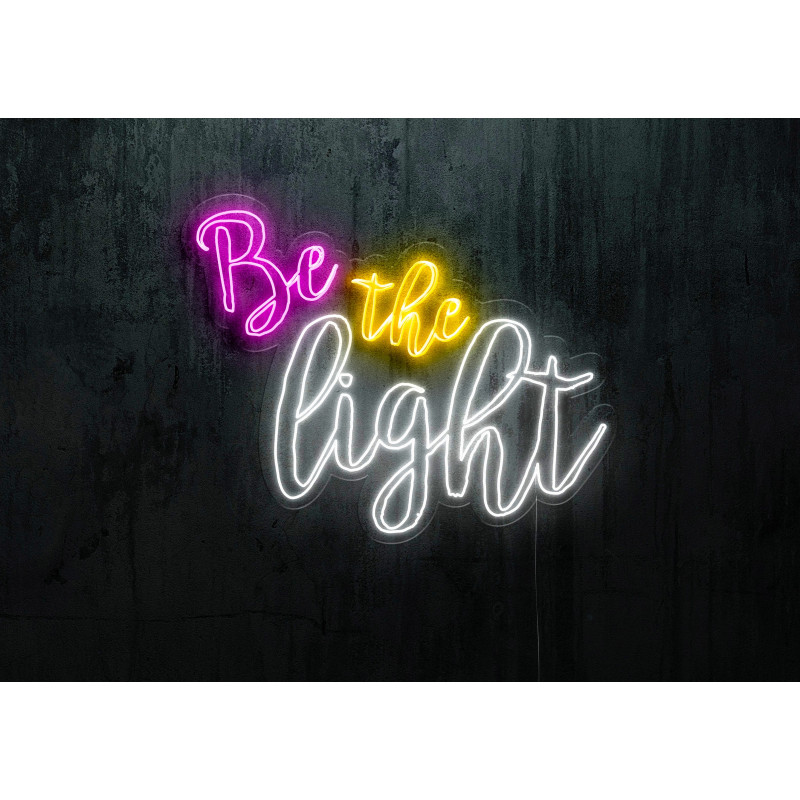 NEON LED BE THE LIGHT , lightsandwires