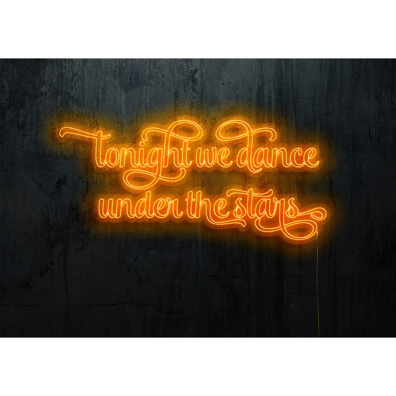 neon led bailamos bajo las estrellas, lightsandwires