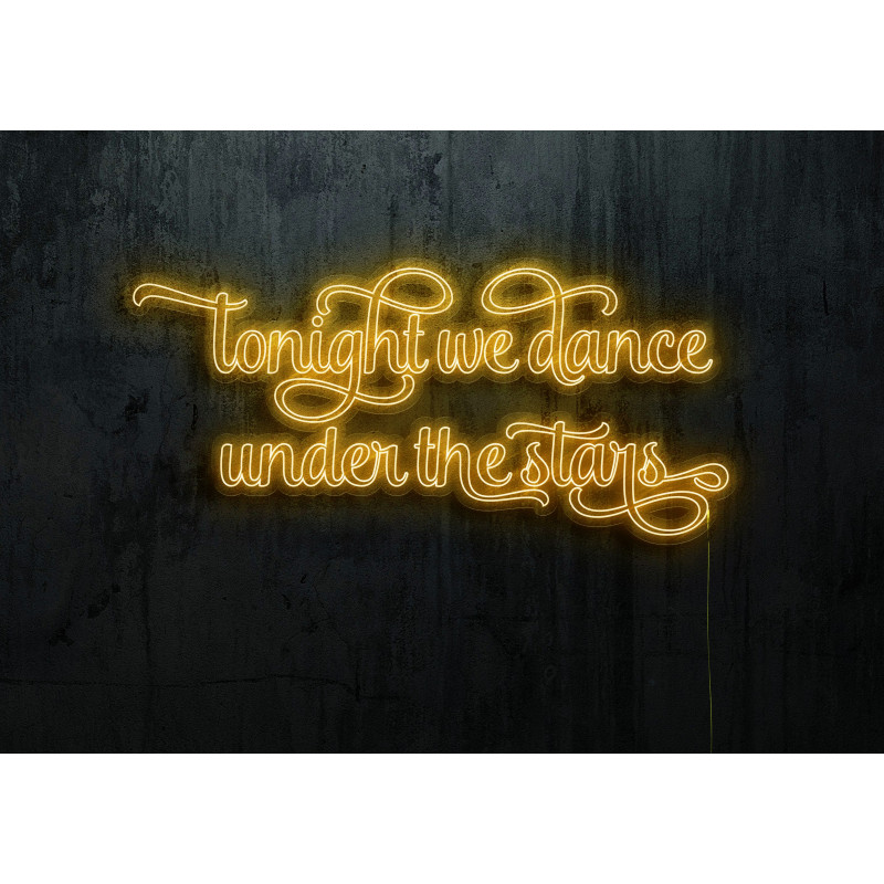 neon led bailamos bajo las estrellas, lightsandwires