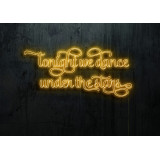 neon led bailamos bajo las estrellas, lightsandwires