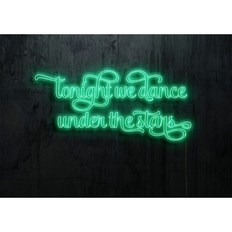 neon led bailamos bajo las estrellas, lightsandwires